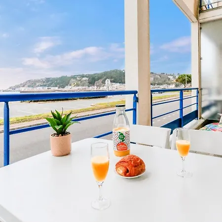 Face Mer A 85M Plage - Appartement Pour 4 Erquy Exterior photo