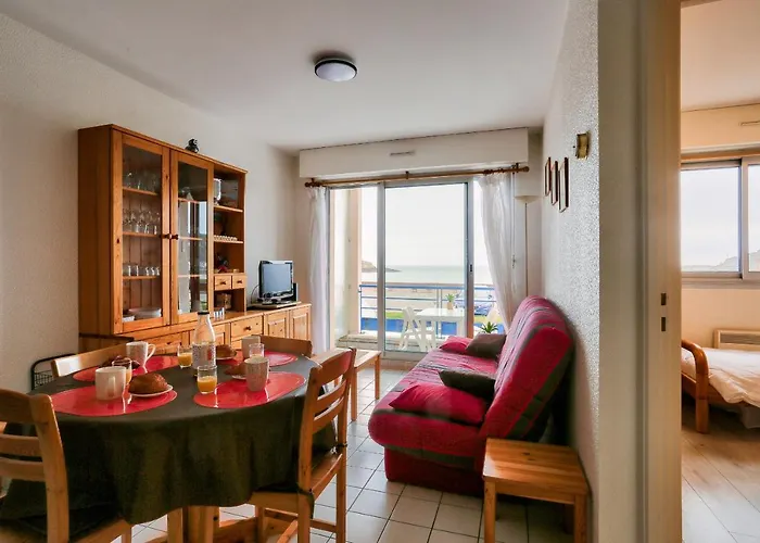 Face Mer A 85M Plage - Appartement Pour 4
