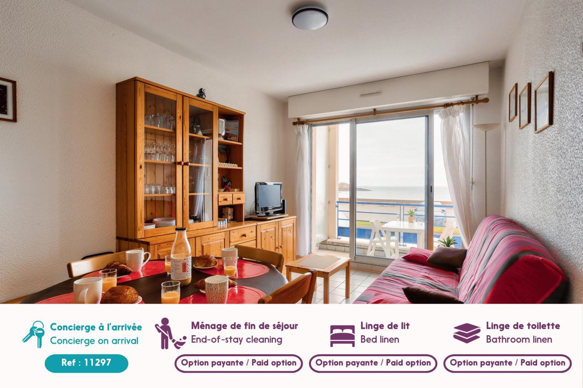 Face A 85m - Pour 4 Apartment Erquy
